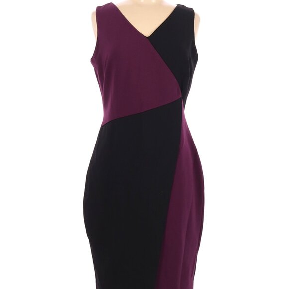 Donna Karan Dresses & Skirts - NWOT Donna Karan purple colorblock dress, size 6
